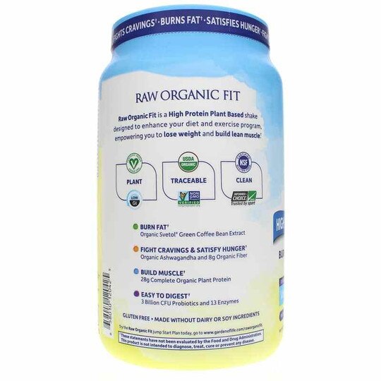 Raw Organic Fit High Protein for Weight Loss, GOL